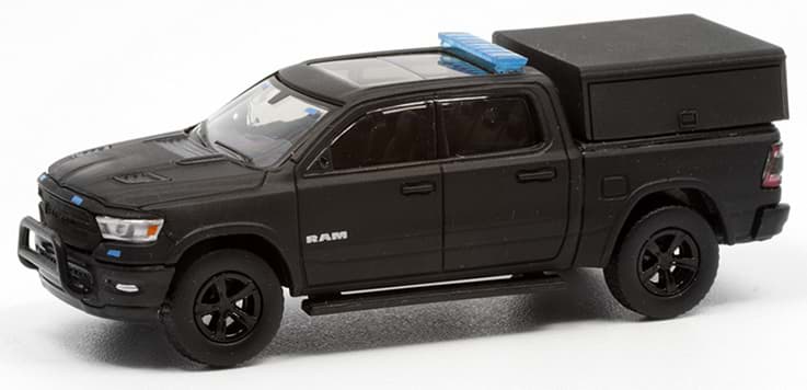 Bild von Polizei SEK GSG9, Dodge RAM SWAT Truck mit Harstop, schwarz-matt (PCX871710)  -- sehr geringe Stückzahl --