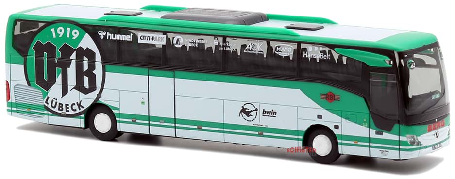 Bild von VfB Lübeck, MB Tourismo Mannschaftsbus (Viessmann) 