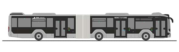 Picture of Vorbestellung HAVAG Halle/Saale MAN Lion´s City 18 ´18 G ***Neuheit 09_10_2026***