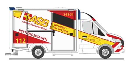 Picture of Vorbestellung ASB Mittelthüringen, Erfurt WAS Design-RTW ´18 ***Neuheit 09_10_2026***