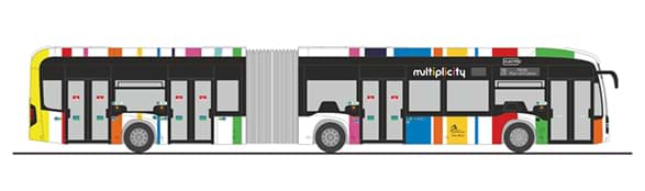 Picture of Vorbestellung Ville de Luxembourg - Multiplicity  MB eCitaro   (LU) ***Neuheit 09_10_2026***