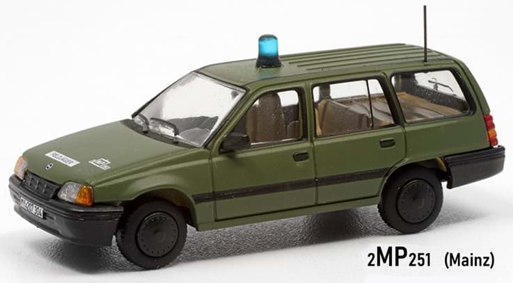 Bild von Bundeswehr Feldjäger 2|251 Mainz "Y-207 304" Militärpolizei  (PCX870889)  -- sehr geringe Stückzahl --