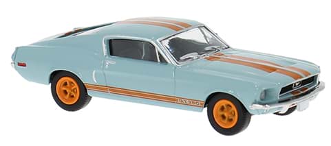 Picture of Vorbestellung Ford Mustang ´65 -hellblau/orange- ***Neuheiten September 2026***