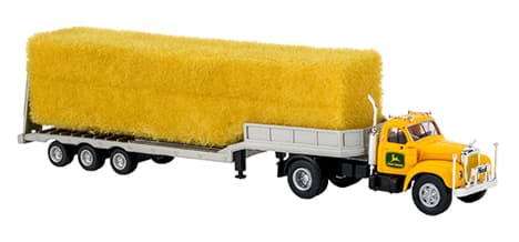 Bild von Vorbestellung Mack B61 mit beladenem Tieflader, -gelb- ***Neuheiten September 2026***