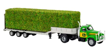Bild von Vorbestellung Mack B61 mit beladenem Tieflader, -grün- ***Neuheiten September 2026***
