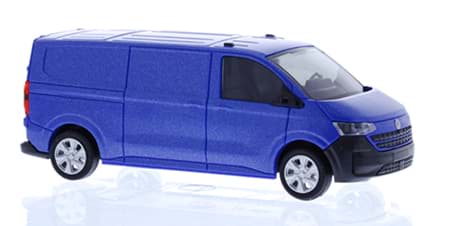 Picture of VW e-Transporter T7 Kasten LR FD -mid blue metalic-  -Formneuheit-