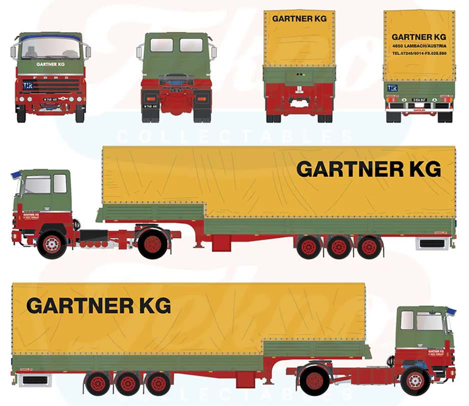 Bild von Vorbestellung Gartner KG, Ford Jumbo PlAufl. (Metall 1:50 / 3. Quartal 2027)