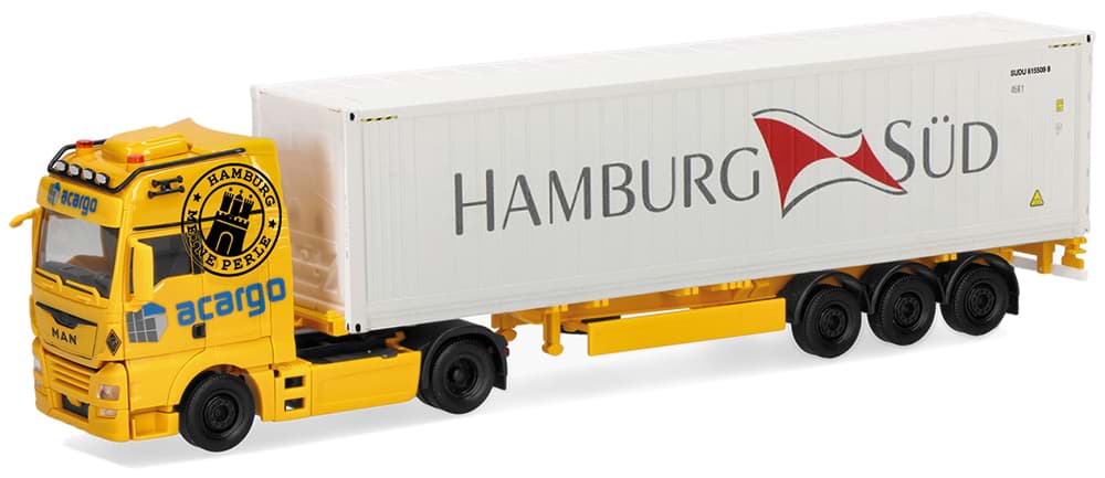 Picture of VORBESTELLUNG Acargo "Hamburg Süd", MAN TGX XXL Euro6c vvsp. 40ft. KühlcontainerAufl.  (NH01/02.2027)