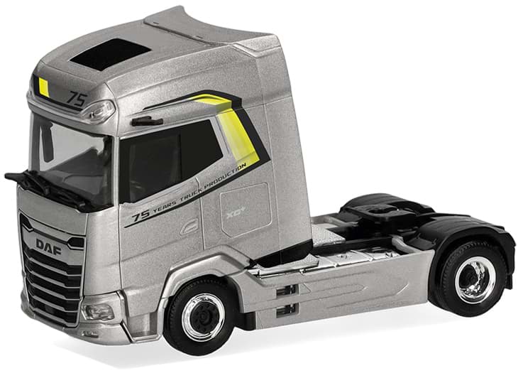 Picture of VORBESTELLUNG DAF "75 Jahre Truck Production", DAF XG+ Zugm. 2achs vvsp., silbermetallic  (NH01/02.2027)