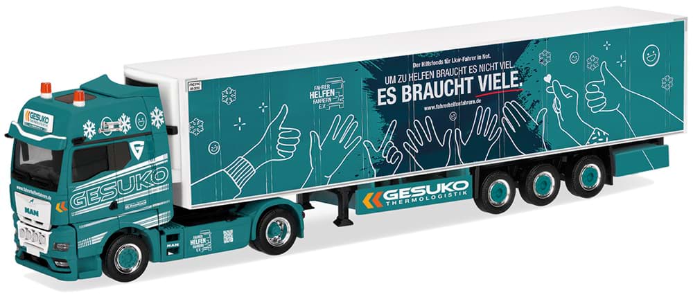 Picture of VORBESTELLUNG GESUKO "Fahrer helfen Fahrern", MAN TGX GX vvsp. EuroKüKoAufl.  (NH01/02.2027)