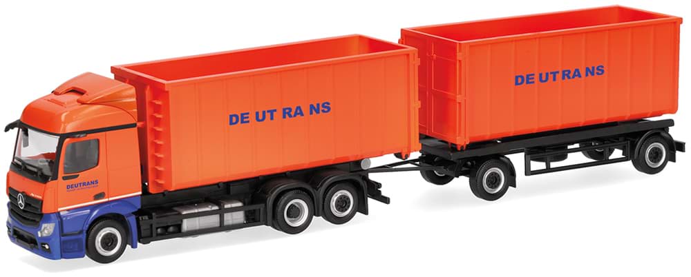 Bild von VORBESTELLUNG Deutrans, Actros Streamspace 2.3 Abrollcontainer HZ  (NH01/02.2027)