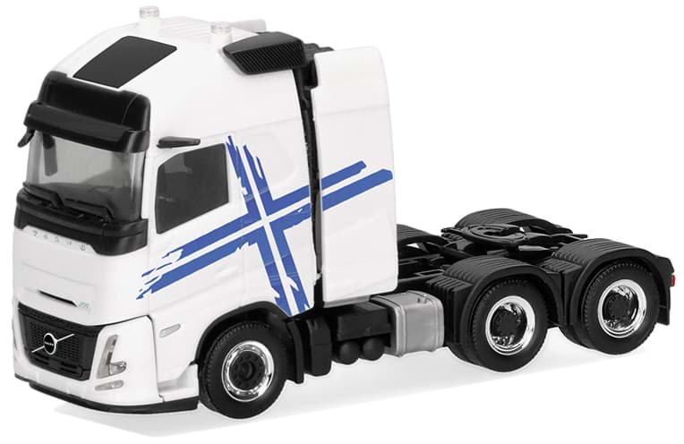 Picture of VORBESTELLUNG Volvo FH Aero GL XL Zugm. 3achs mit Schwerlastturm, weiß mit Schwedenkreuz  (NH01/02.2027)