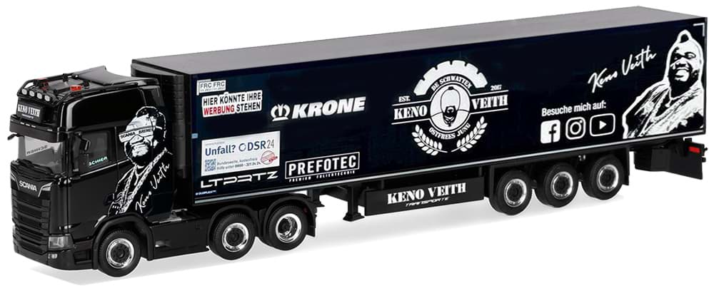 Picture of VORBESTELLUNG Keno Veith "deschwattenostfreesjung", Scania CS 20 HD vvsp. Medi EuroKüKoAufl.  (NH01/02.2027)
