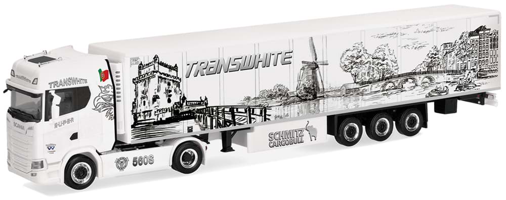 Picture of VORBESTELLUNG Transwhite, Scania CS 20 HD Medi EuroKüKoAufl. (P)  (NH01/02.2027)
