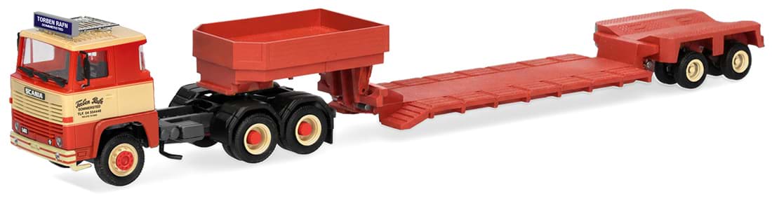 Bild von VORBESTELLUNG Torben Rafn, Scania 141 Goldhofer Tieflader (DK)  (NH01/02.2027)