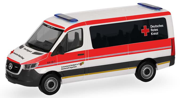 Picture of Vorbestellung DRK Stuttgart/Degerloch, MB Sprinter 18 Bus Flachdach   (NH01/02.2027)