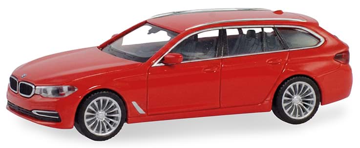 Bild von Vorbestellung BMW 5er Touring, rot (Farbvariante) (NH01/02.2027)