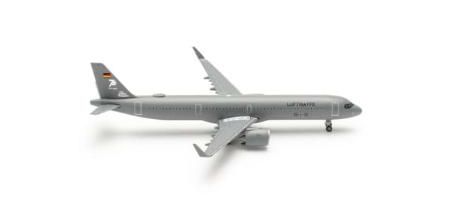 Picture of Vorbestellung Luftwaffe Flugbereitschaft Airbus A321neo " 70 Jahre Luftwaffe" (1:500)  (NH11/12.2026)