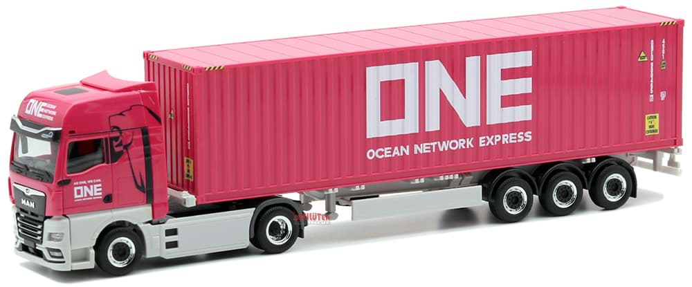 Bild von ONE, MAN eTGX GX vvsp. 40ft. High Cube ContainerAufl. 