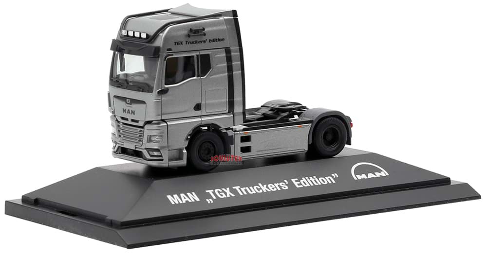 Bild von MAN TGX GX 18.580 Zugm. vvsp. "Trucker´s Edition / IAA 2026", silbermetallic -PC- -- MAN Promotion-Modell --