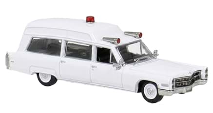 Bild von Vorbestellung Cadillac Miller Ambulance  -weiß-  -Bausatz- ***Neuheiten Oktober 2026***