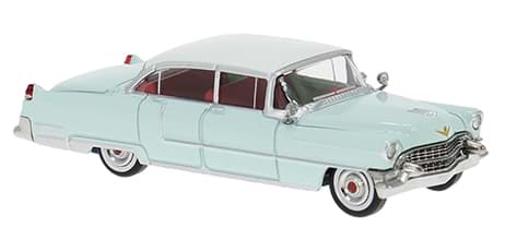 Bild von Vorbestellung Cadillac Fleetwood 1955, -pastellblau/weiß- ***Neuheiten Oktober 2026***