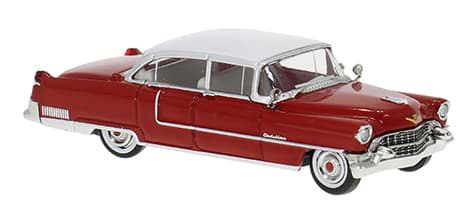 Bild von Vorbestellung Cadillac Fleetwood 1955, -rot/weiß- ***Neuheiten Oktober 2026***