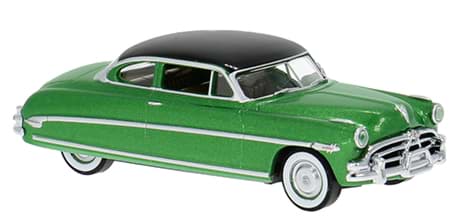 Bild von Vorbestellung Hudson Hornet -grün-metallic/schwarz- ***Neuheiten Oktober 2026***